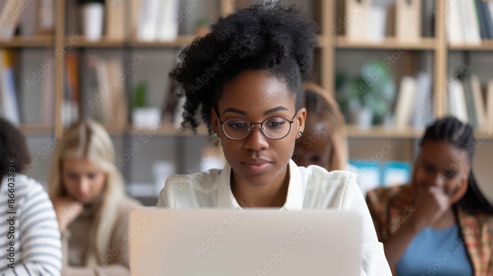 Financial Webinar - Communication and Learning in Online Conference with Multiracial Team Financial Webinar - Communication and Learning in Online Conference with Multiracial Team