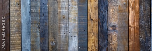 Reclaimed Wood Wall Paneling Texture © Mark Pollini