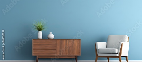 A contemporary living room ...