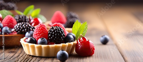Mini tart tartlets adorned ...