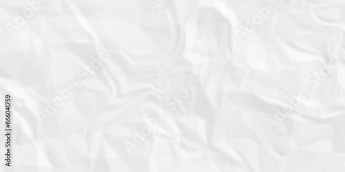 White wrinkly backdrop paper background. panorama craft wrinkly paper texture background, crumpled pattern texture. paper crumpled texture. white fabric crushed textured crumpled.