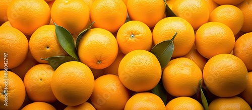Fresh organic oranges for s...