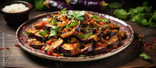 An Asian-inspired spicy egg...