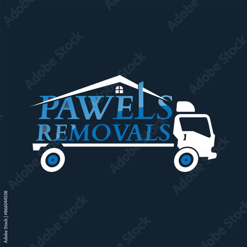 home towing logo design icon 