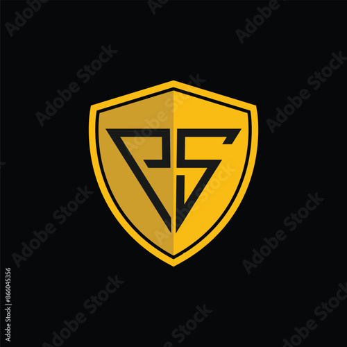 Free Download shield logo design icon vector - GFXLoad