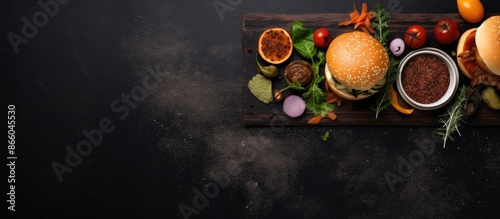 Overhead view of a restaura...