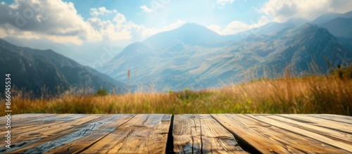 A wooden table top set agai...
