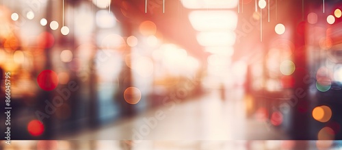Blurred background of a sto...