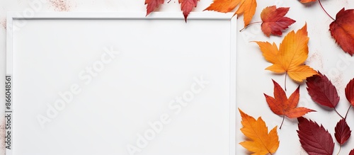 Autumn-themed mockup featur...