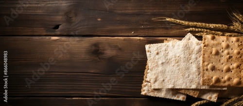 Matzah pack displayed on a ...