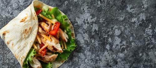 Grilled chicken tortilla wr...