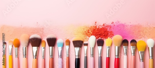 Assorted beauty items like ...