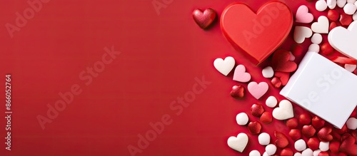 Valentine's Day-themed flat...