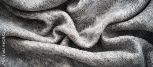 Soft grey felt texture mate...