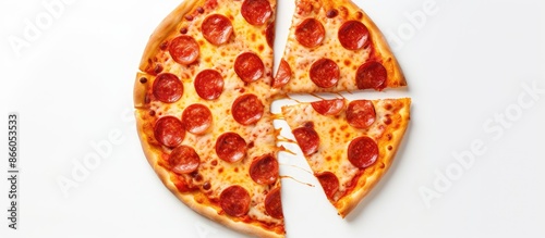 An image with a pizza slice...
