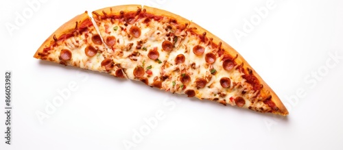 An image with a pizza slice...