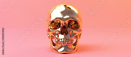 golden shiny polished metal...