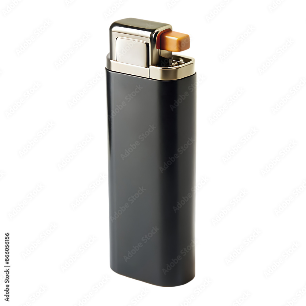 plastic lighter on transparent background plastic lighter on transparent background