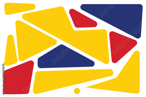 Venezuela Independence Day Celebration Abstract Background Landscape Shape for your graphic resource