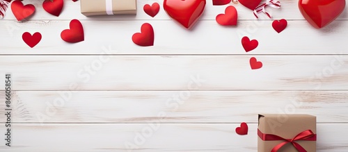 Valentine's Day theme on a ...