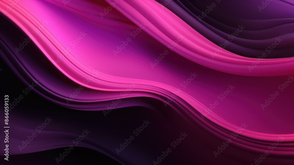 Abstract background slide with a vibrant violet and black gradient design. Abstract background slide with a vibrant violet and black gradient design.