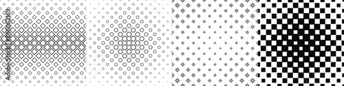Black and white pattern collection