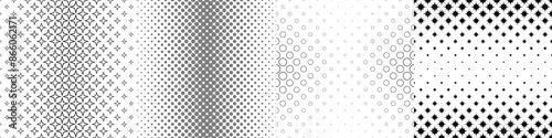 Black and white pattern collection