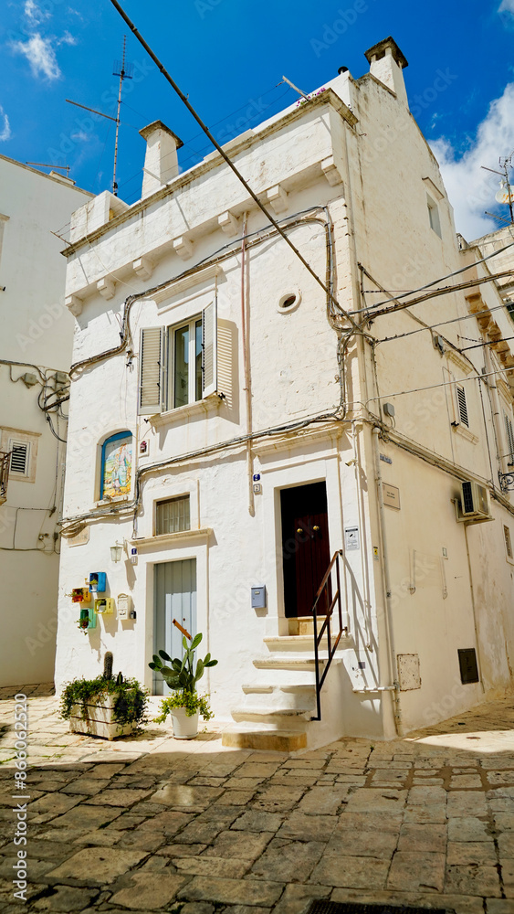 Fototapeta premium Martinafranca, una delle città bianche della Puglia ricca di monumenti Barocchi. Taranto, Puglia