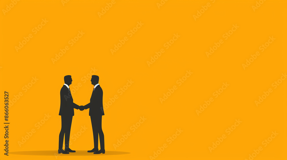 Business partners sealing a deal with a confident handshake, professional and reliable, trust in business wallpaper Business partners sealing a deal with a confident handshake, professional and reliable, trust in business wallpaper