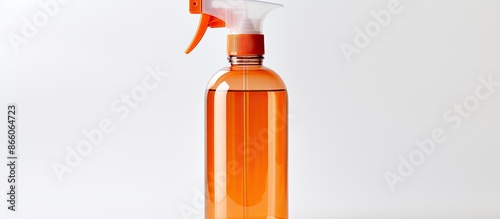 A see-through PET bottle wi...