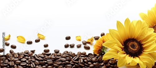 White background with copy ...