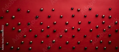 Vibrant thumbtacks arranged...