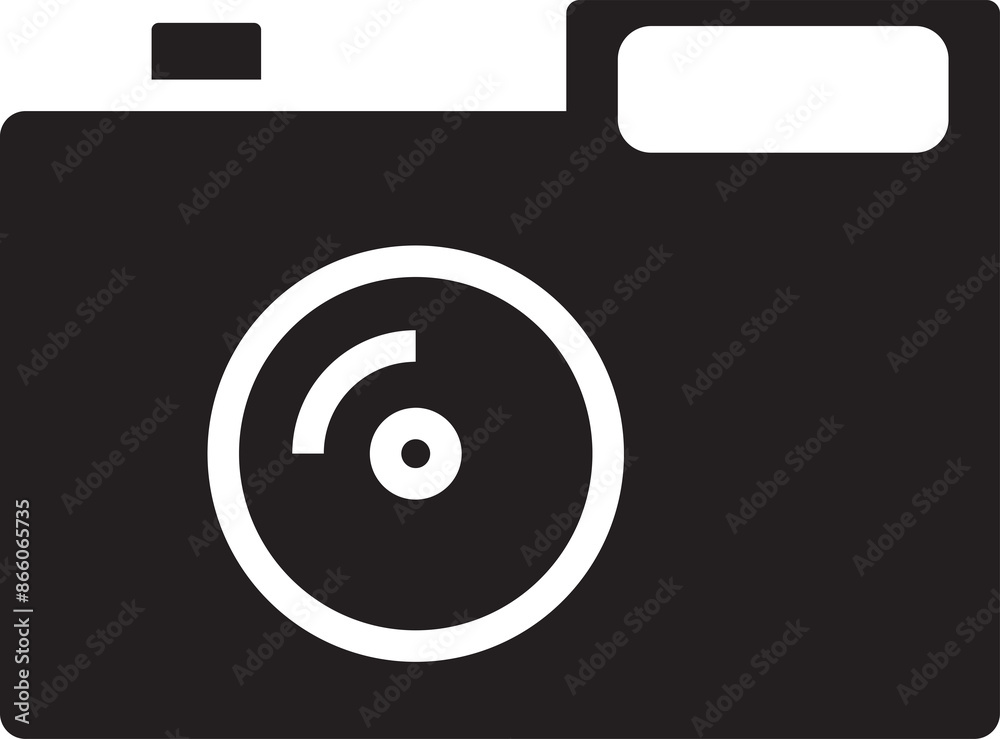 Camera Glyph Icon Camera Glyph Icon