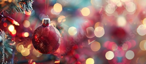 Detailed view of a Christma...