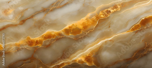 Golden Amber Digital Onyx Luxury background marble. Generative AI.