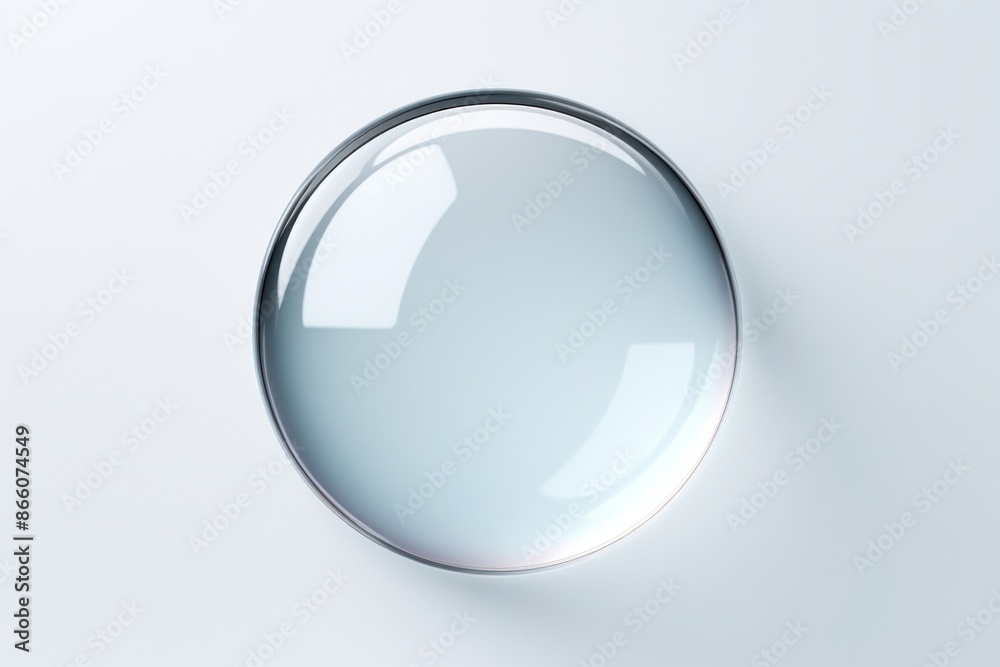 Circle shape transparent sphere glass. Circle shape transparent sphere glass.