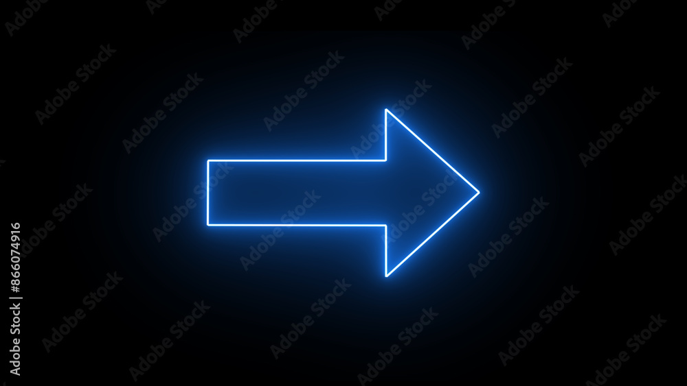 right side directional arrow icon blue neon right side directional arrow icon blue neon
