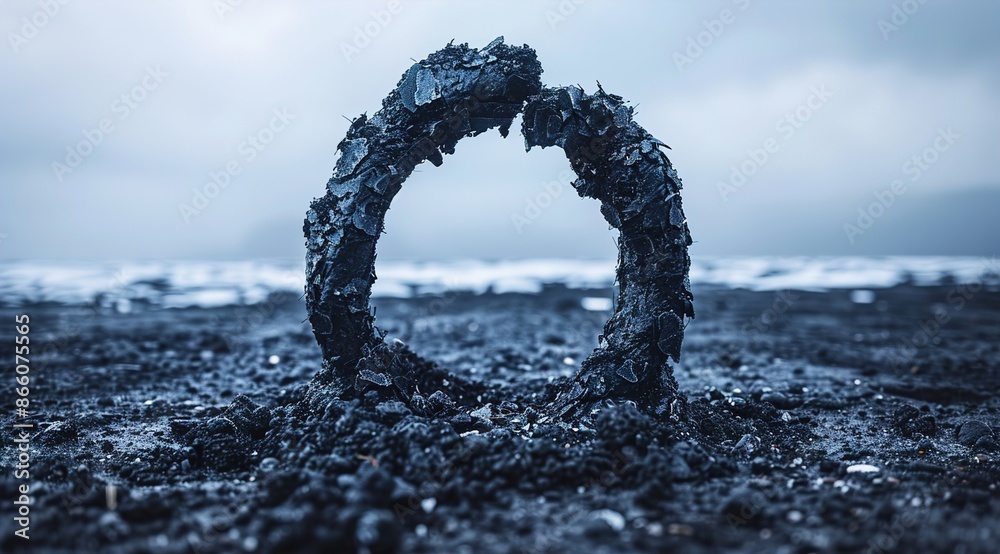 Fototapeta premium waves on a beach