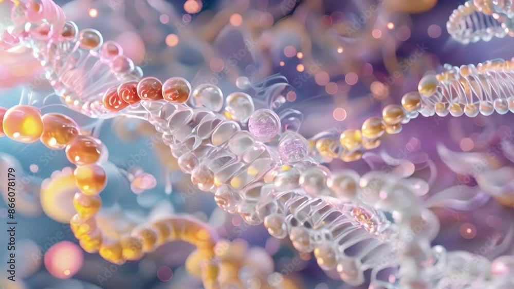 A series of highresolution animations showing the impact of aging on epigenetic modifications with visible changes in DNA ylation patterns associated with agerelated changes in gene expression.