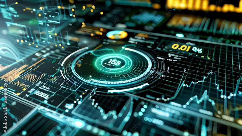 Digital marketing data visualization with graphs and charts Digital marketing data visualization with graphs and charts