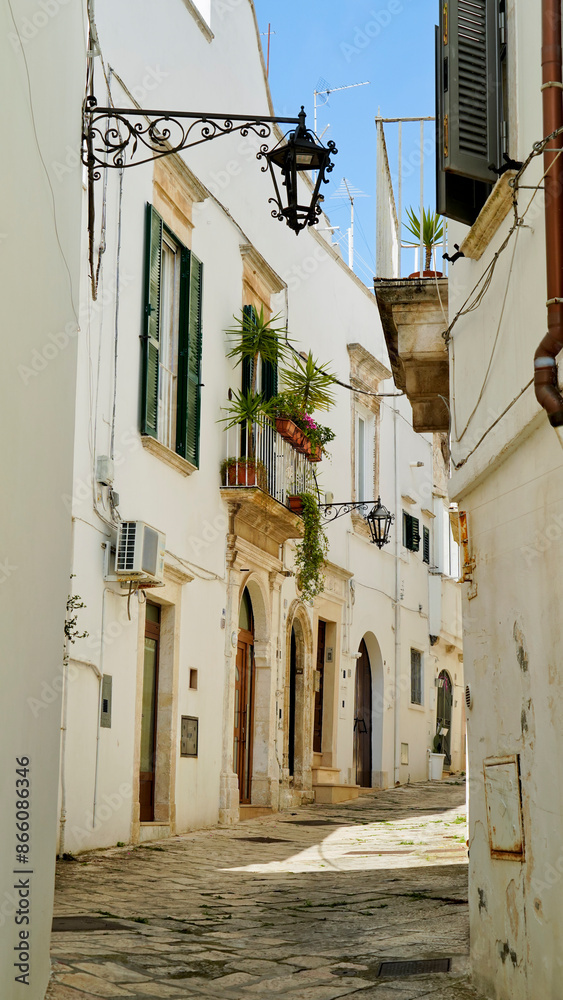 Fototapeta premium Martinafranca, una delle città bianche della Puglia ricca di monumenti Barocchi. Taranto, Puglia