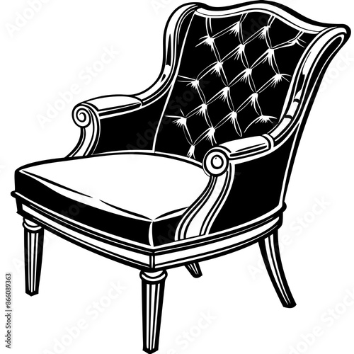 Chair vector illustration 