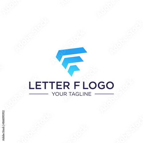 Modern Letter F Logo Design for a Business
