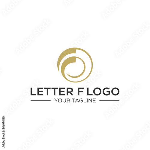 Letter F Logo Design Concept