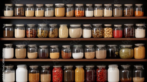 Wallpaper Mural rows of bottles of wine Torontodigital.ca