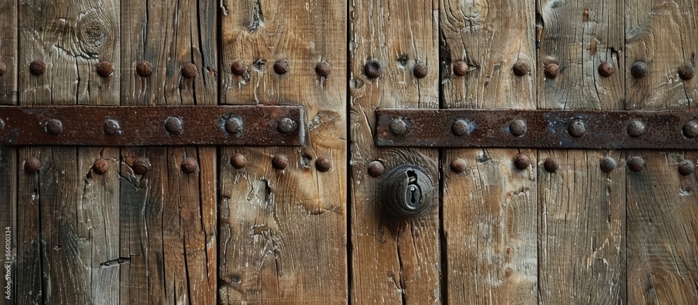 Background of an antique wooden door with copy space image. Background of an antique wooden door with copy space image.
