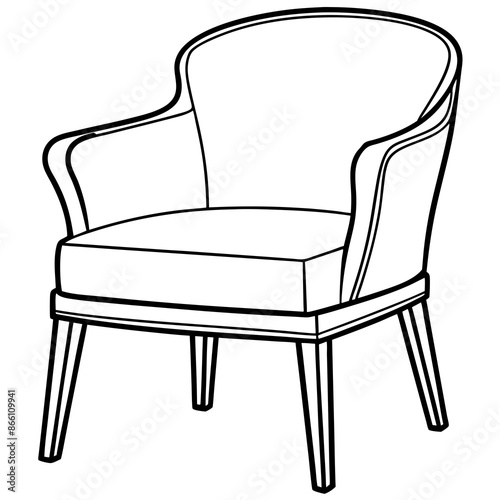 Chair vector illustration 