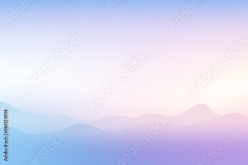  Minimalistic Abstract Wave Design, Soft Blue and White, Clean Background with Copy Space