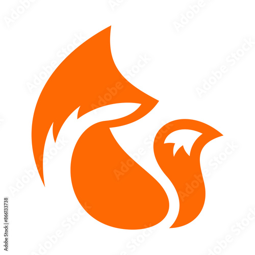 Fox Vector Logo Design Template