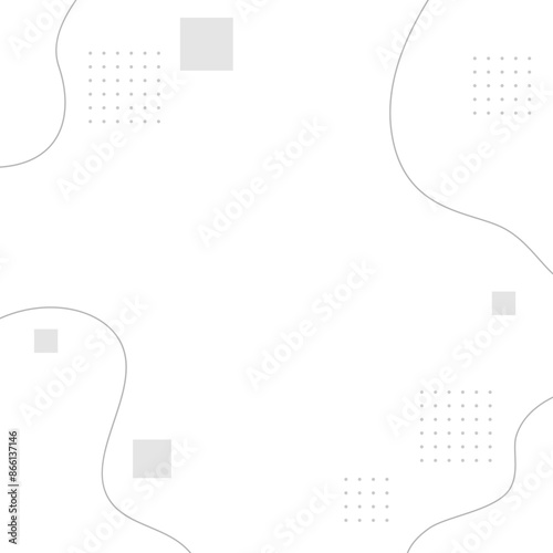 曲線と幾何学模様の背景